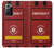 W3957 Emergency Medical Service Hard Case and Leather Flip Case For Samsung Galaxy Note 20 Ultra, Ultra 5G