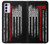 W3958 Firefighter Axe Flag Hard Case and Leather Flip Case For Motorola Moto G42