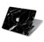W2895 Black Marble Graphic Printed Hard Case Cover For MacBook Air 15″ (2023,2024) - A2941, A3114