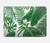 W3457 Paper Palm Monstera Hard Case Cover For MacBook Air 15″ (2023,2024) - A2941, A3114