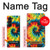 W3459 Tie Dye Hard Case For Samsung Galaxy Z Fold 5