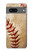 W0064 Baseball Hard Case and Leather Flip Case For Google Pixel 7a