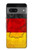 W2935 Germany Flag Map Hard Case and Leather Flip Case For Google Pixel 7a