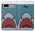 W3825 Cartoon Shark Sea Diving Hard Case and Leather Flip Case For Google Pixel 7a