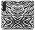 W3056 Zebra Skin Texture Graphic Printed Hard Case and Leather Flip Case For Sony Xperia 1 V