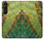 W3057 Lizard Skin Graphic Printed Hard Case and Leather Flip Case For Sony Xperia 1 V