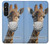 W3806 Funny Giraffe Hard Case and Leather Flip Case For Sony Xperia 1 V