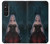 W3847 Lilith Devil Bride Gothic Girl Skull Grim Reaper Hard Case and Leather Flip Case For Sony Xperia 1 V