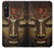 W3874 Buddha Face Ohm Symbol Hard Case and Leather Flip Case For Sony Xperia 1 V