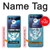 W3053 Marine Anchor Blue Hard Case For Motorola Razr 40 Ultra