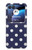 W3533 Blue Polka Dot Hard Case For Motorola Razr 40 Ultra