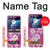 W3924 Cherry Blossom Pink Background Hard Case For Motorola Razr 40 Ultra