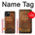 W2890 Holy Bible 1611 King James Version Hard Case and Leather Flip Case For iPhone 15