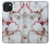 W2920 Bloody Marble Hard Case and Leather Flip Case For iPhone 15