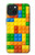 W3595 Brick Toy Hard Case and Leather Flip Case For iPhone 15