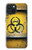 W3669 Biological Hazard Tank Graphic Hard Case and Leather Flip Case For iPhone 15