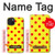 W3526 Red Spot Polka Dot Hard Case and Leather Flip Case For iPhone 15 Plus