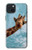 W3680 Cute Smile Giraffe Hard Case and Leather Flip Case For iPhone 15 Plus