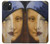 W3853 Mona Lisa Gustav Klimt Vermeer Hard Case and Leather Flip Case For iPhone 15 Plus