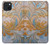 W3875 Canvas Vintage Rugs Hard Case and Leather Flip Case For iPhone 15 Plus