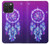 W3484 Cute Galaxy Dream Catcher Hard Case and Leather Flip Case For iPhone 15 Pro Max