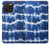 W3671 Blue Tie Dye Hard Case and Leather Flip Case For iPhone 15 Pro Max