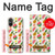 W3883 Fruit Pattern Hard Case and Leather Flip Case For Sony Xperia 5 V