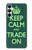 W3862 Keep Calm and Trade On Hard Case and Leather Flip Case For Samsung Galaxy A05s