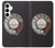 W0059 Retro Rotary Phone Dial On Hard Case and Leather Flip Case For Samsung Galaxy A35 5G