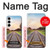 W3866 Railway Straight Train Track Hard Case and Leather Flip Case For Samsung Galaxy A35 5G