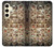 W0177 Michelangelo Chapel ceiling Hard Case and Leather Flip Case For Samsung Galaxy S24