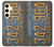 W3750 Vintage Vehicle Registration Plate Hard Case and Leather Flip Case For Samsung Galaxy S24