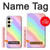 W3810 Pastel Unicorn Summer Wave Hard Case and Leather Flip Case For Samsung Galaxy S24