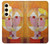 W3811 Paul Klee Senecio Man Head Hard Case and Leather Flip Case For Samsung Galaxy S24