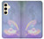 W3823 Beauty Pearl Mermaid Hard Case and Leather Flip Case For Samsung Galaxy S24