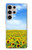 W0232 Sunflower Hard Case and Leather Flip Case For Samsung Galaxy S24 Ultra