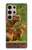 W3917 Capybara Family Giant Guinea Pig Hard Case and Leather Flip Case For Samsung Galaxy S24 Ultra