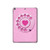 W2847 Pink Retro Rotary Phone Tablet Hard Case For iPad 10.2 (2021,2020,2019), iPad 9 8 7