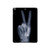 W3101 X-ray Peace Sign Fingers Tablet Hard Case For iPad 10.2 (2021,2020,2019), iPad 9 8 7