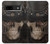 W3852 Steampunk Skull Hard Case and Leather Flip Case For Google Pixel 8a