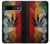 W3890 Reggae Rasta Flag Smoke Hard Case and Leather Flip Case For Google Pixel 8a