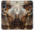 W3949 Steampunk Skull Smoking Hard Case and Leather Flip Case For Sony Xperia 10 VI
