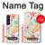 W3705 Pastel Floral Flower Hard Case and Leather Flip Case For Sony Xperia 1 VI