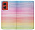 W3507 Colorful Rainbow Pastel Hard Case and Leather Flip Case For Motorola Moto G Stylus 5G (2024)