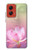 W3511 Lotus flower Buddhism Hard Case and Leather Flip Case For Motorola Moto G Stylus 5G (2024)