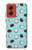 W3860 Coconut Dot Pattern Hard Case and Leather Flip Case For Motorola Moto G Stylus 5G (2024)