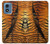 W3951 Tiger Eye Tear Marks Hard Case and Leather Flip Case For Motorola Moto G Play 4G (2024)