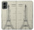 W3474 Eiffel Architectural Drawing Hard Case and Leather Flip Case For Motorola Moto G 5G (2024)