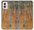 W3380 Gustav Klimt Birch Forest Hard Case and Leather Flip Case For Motorola Moto G Power 5G (2024)