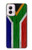 W3464 South Africa Flag Hard Case and Leather Flip Case For Motorola Moto G Power 5G (2024)